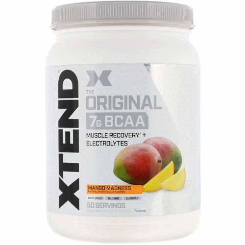 Scivation, Xtend, оригинал, Безумие манго, 1,5 фунта (700 г)