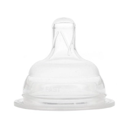 Playtex Baby, NaturaLatch, 2 силиконовые соски с быстрым потоком, от 3 до 6 и более месяцев