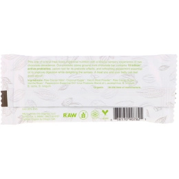 Sunbiotics, Organic, Probiotic Chocolate Bar, Pure Peppermint, 1.25 oz (35 g)