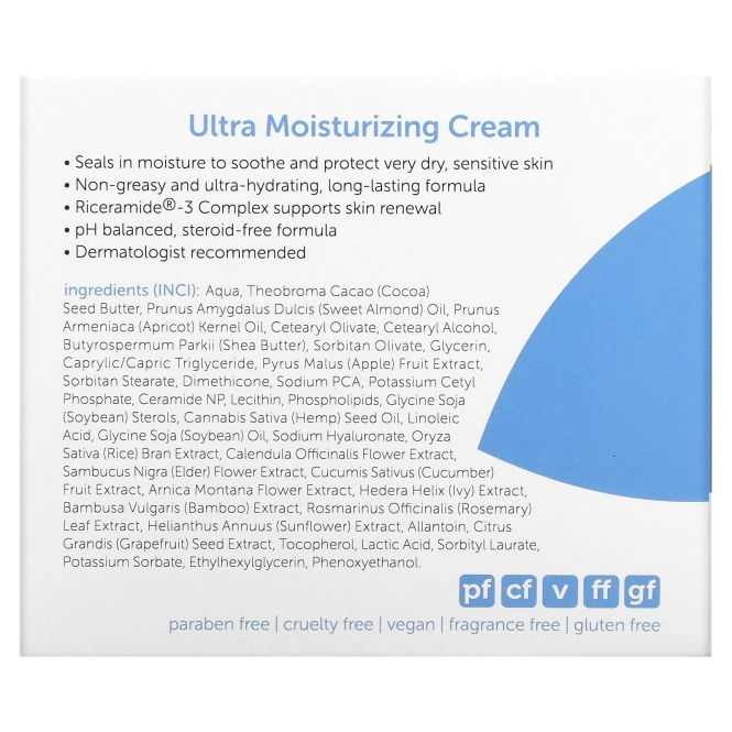 Ceramedx, Ультраувлажняющий крем, без отдушек, 170 г (6 унций)
