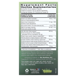 Bio Nutrition, Immune Wellness, листья оливы и орегано, 60 вегетарианских капсул