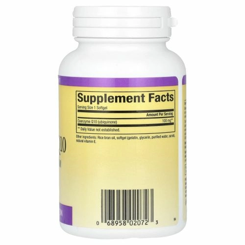 Natural Factors, Кофермент Q10, 100 мг, 120 мягких капсул
