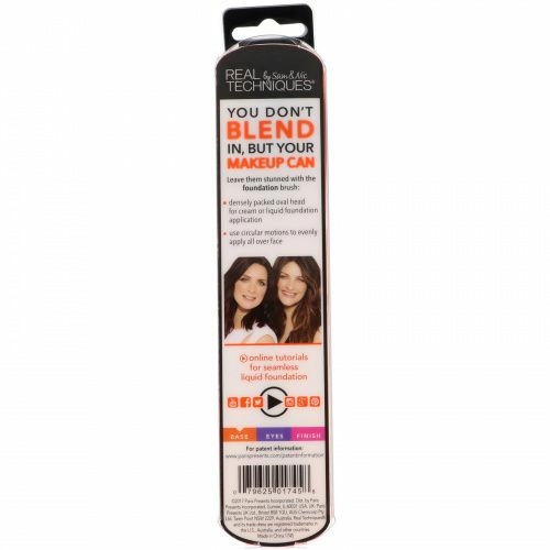 Real Techniques, Blend + Blur, Base, Foundation , 1 Brush