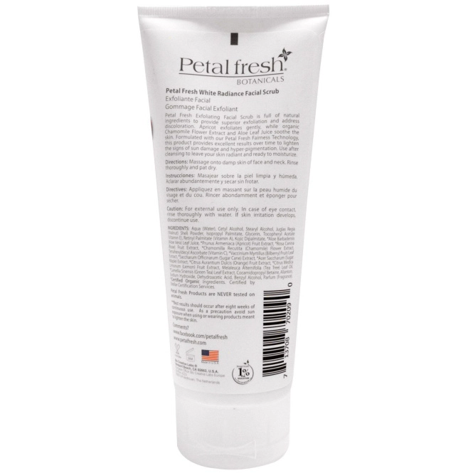 Petal Fresh, Отшелушивающий скраб для сияния кожи, абрикос и алое, 7 ж. унций (200 мл)