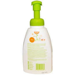 BabyGanics, Пенящееся средство для мытья посуды, цитрус, 16 жидких унций (473 мл)