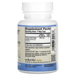 Eclectic Institute, Шишки хмеля, 200 мг, 90 вегетарианских капсул без ГМО