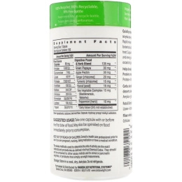 Rainbow Light, Усовершенствованная ферментная система, формула быстрого высвобождения, 180 вегетарианских капсул