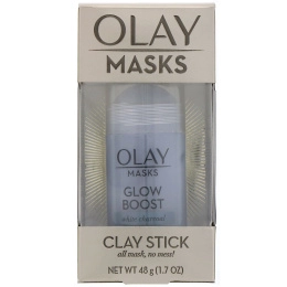 Olay, Masks, Glow Boost, глиняная маска-стик с белым углем, 48 г (1,7 унции)