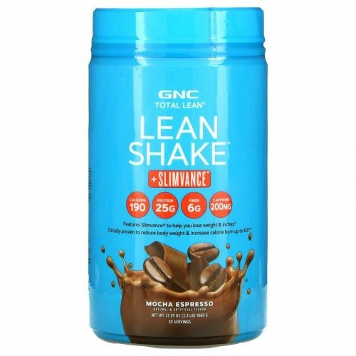 GNC, Lean Shake + Slimvance, Mocha Espresso, 2.3 lb (1060 g)
