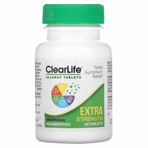 MediNatura, Таблетки от аллергии ClearLife (повышенной дозировки) 60 таблеток