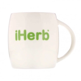 iHerb Goods, Керамическая кружка с деревянной крышкой, 1 шт.