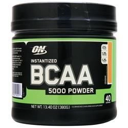 Optimum Nutrition, Инстанцированный BCAA 5000 в порошке Апельсин 380 грамм
