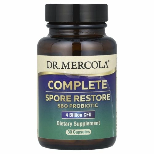 Dr. Mercola, Complete Spore Restore, 30 капсул