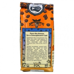 Raven's Brew Coffee, Кофе с козьим мясом Three Peckered Billy, органический, цельнозерновой, темная обжарка, 12 унций (340 г)