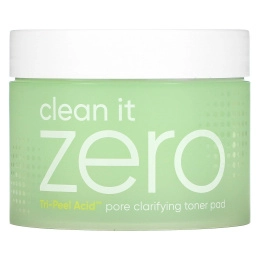 Banila Co., Clean It Zero, Tri-Peel, тоник с кислотным очищением пор, 60 шт.