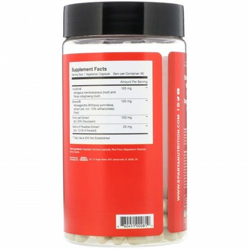 Sparta Nutrition, Inferno, Premium Ultra Strength Thermogenic Fat-Burner, 60 Capsules
