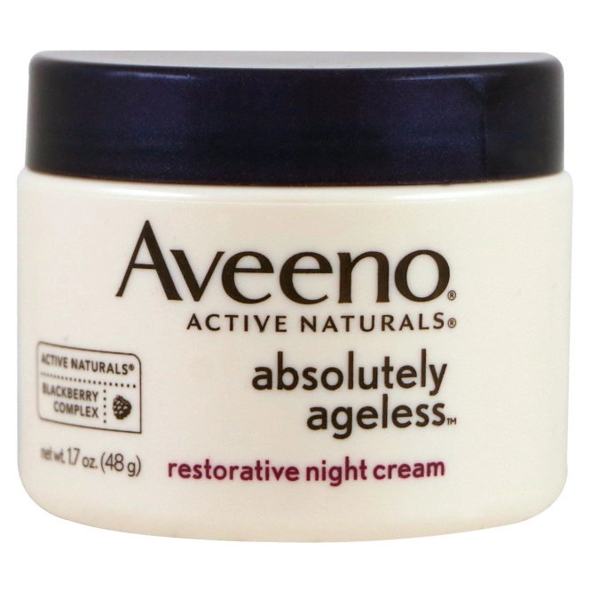 Aveeno, Absolutely Ageless, восстанавливающий ночной крем, 1,7 унции (48 г)