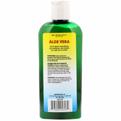 Dr. Mercola, Алоэ вера, 236 мл