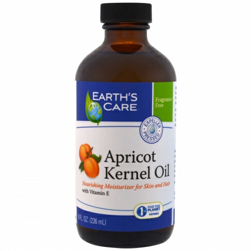 Earth's Care, Масло абрикосовой косточки, 8 унций (236 мл)