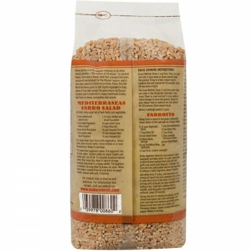 Bob's Red Mill, Органический фарро, 24 унций (680 г)