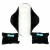 Charlie Banana, Regular Feminine Pads, Black, 3 Pads + 1 Tote Bag