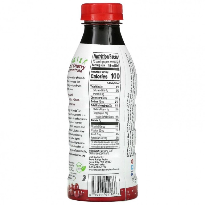 Stoneridge Orchards, Вишневый концентрат, 473 мл (16 жидк. Унций)