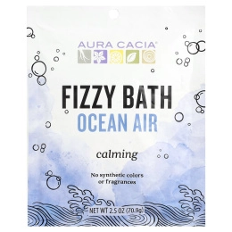 Aura Cacia, Fizzy Bath, океанический воздух, 70,9 г (2,5 унции)