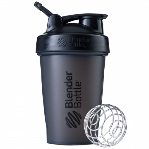 Blender Bottle, BlenderBottle, классическая с петлей, черная, 20 унций (600 мл)