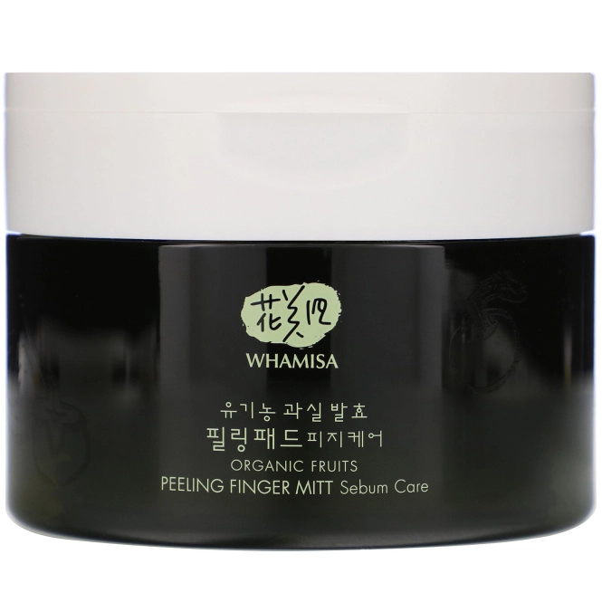 Whamisa, Organic Fruits, Sebum Care, Peeling Finger Mitt, 30 Mitts, 6.3 oz (180 g)