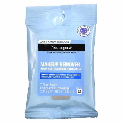 Neutrogena,  Makeup Remover Cleansing Towelettes,  7 Pre-Moistened Towelettes