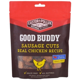 Castor & Pollux, Good Buddy, кольца из сосисок, продукт из настоящей курицы, 5 унций (141 г)