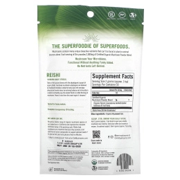 Organic Mushroom Nutrition, Рейши, грибной порошок, 3.57 унций (100 г)