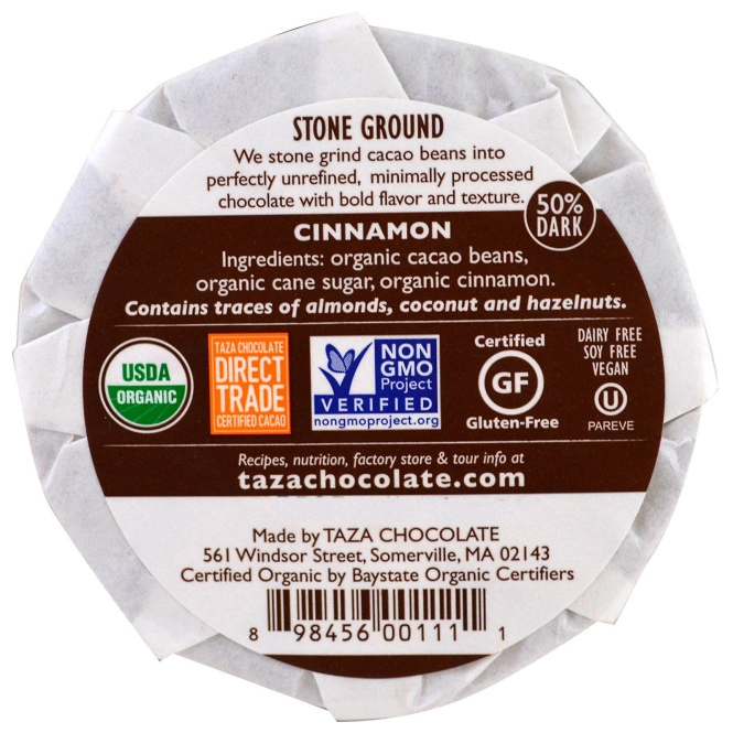 Taza Chocolate, Мексиканский шоколад, корица, 2 диска