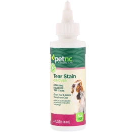 petnc NATURAL CARE, Tear Stain Remover, All Pet, 4 fl oz (118 ml)