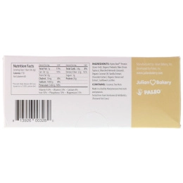 Julian Bakery, Белковый батончик Paleo, миндальный фадж, 12 батончиков, 2 унц. (56,3 г) каждый