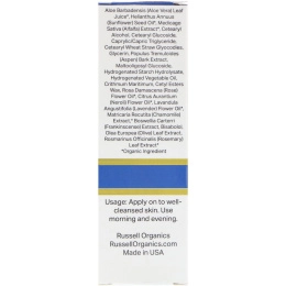 Russell Organics, Крем 24, 1 унция (30 мл)
