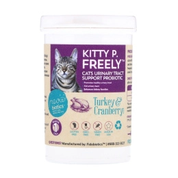Fidobiotics, Kitty P. Freely, Turkey & Cranberry, Cats Urinary Tract, Support Probiotic, 1 Billion CFUS, 0.5 oz (14.5 g)