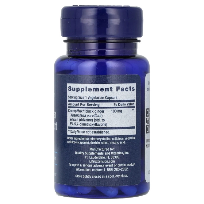 Life Extension, Поддержка сосудистой системы для сексуального здоровья мужчин, 30 вегетарианских капсул