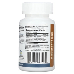 Amazing Herbs, Black Seed, высокоэффективный чеснок, 100 вегетарианских капсул