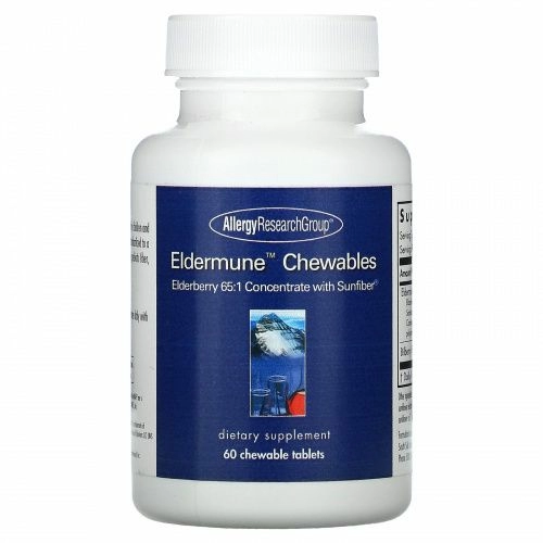 Allergy Research Group, Eldermune Chewables, 60 Chewable Tablets