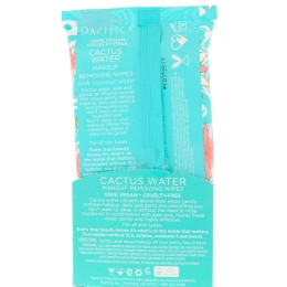Pacifica, Makeup Removing Wipes, Cactus Water, 30 Pre-Moistened Natural Towelettes