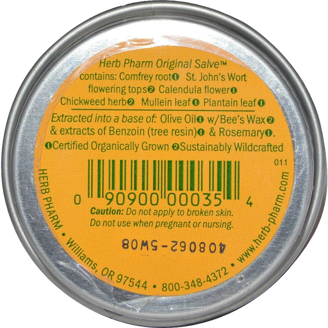 Herb Pharm, Мазь Original Salve, 24 г