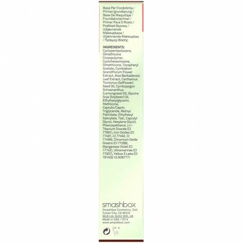 Smashbox, Photo Finish Reduce Redness Primer, 1 fl oz (30 ml)