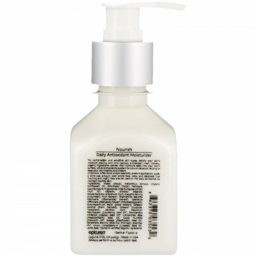 Epicuren Discovery, Nourish Daily Antioxidant Moisturizer, 4 fl oz (125 ml)