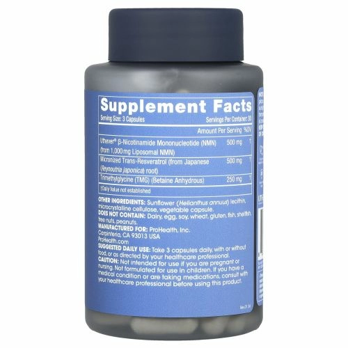 ProHealth Longevity, Liposomal NMN Pro ™ Complete, 90 капсул