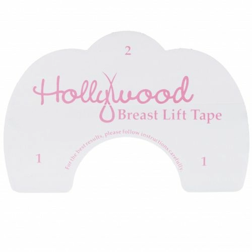 Hollywood Fashion Secrets, Наклейки для поднятия бюста, прозрачные, 4 пары