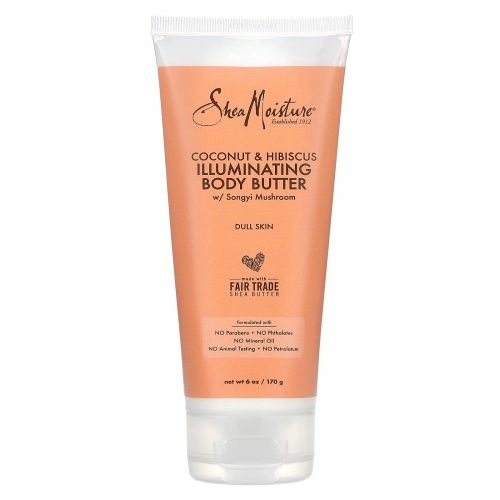 SheaMoisture, Осветляющее масло для тела, кокос и гибискус, 6 жидких унций (177 мл)