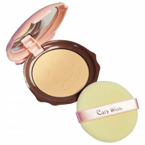 Tony Moly, Cat's Wink, Матирующая компактная пудра, №2 Бежевый оттенок, 0,38 унции (11г)