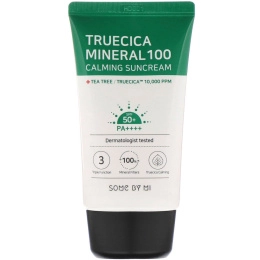 Some By Mi, Truecica Mineral 100, успокаивающий солнцезащитный крем, SPF 50+ PA++++, 50 мл (1,69 жидк. унции)