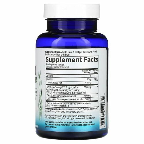 Garden of Life, Мы в компании Formulated, Vegan Prenatal DHA, 400 мг, 30 мягких таблеток